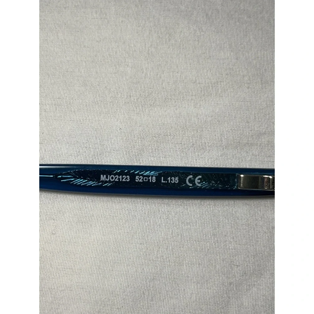 Maui Jim MJO 2123-08E Cat Eye Crystal Blue Eyeglasses Frame Only 52-18-135